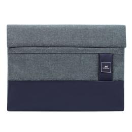 Rivacase Lantau Sleeve Bag for 13.3 inch Notebook / Laptop (Grey) Suitable for Macbook / Ultrabook