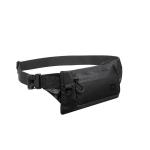 Rivacase Dijon Waist Bag - Black - Hold essential item for travel Use