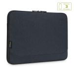 Targus Cypress EcoSmart Sleeve for 11.6"-12" Laptops - Navy with Generous Foam Padding - Soft-Lined Interior - Double Zipper