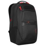 Targus Strike II Gaming Backpack - Black For 17.3" Laptop/Notebook - 27L capacity to efficiently transport your laptop, tablet, and whatever gear you need to level-up your day.