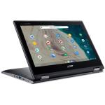 Acer NZ Remanufactured NX.AZGSA.001 11.6" HD IPS Touch Flip Chromebook Intel Celeron N5100 4GB 32GB eMMC ChromeOS Wi-Fi6 AX+BT 5.0 - Acer / Local 1Y Warranty