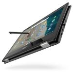 Acer NZ Remanufactured NX.HPXSA.001 11.6" HD Touch Flip Chromebook Intel Celeron N4120 - 4GB RAM - 32GB eMMC - AC WiFi 5 + BT5 - Webcam - MicroSD Card Reader - ChromeOS - Acer / Local 1Y Warranty