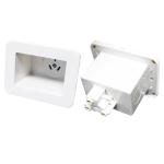 Dynamix AV-RPS01 Recessed Single Power Outlet.