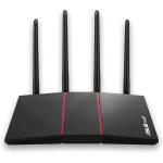 ASUS RT-AX55 Wi-Fi 6 Gigabit Wireless Router, Dual-Band AX1800, 1 x WAN, 4 x LAN, VPN