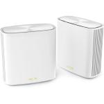 ASUS ZenWiFi XD6 Dual-Band AX5400 Whole Home Mesh Wi-Fi 6 System - 2 Pack (White)