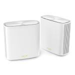ASUS ZenWiFi XD6S Dual-Band AX5400 Whole Home Mesh Wi-Fi 6 System - 2 Pack (White)