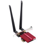 CUDY WE3000S (AXE5400) Dual-Band WiFi 6E Bluetooth 5.3 PCI-E Wireless Adapter