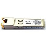 Cisco 1000BASE-T SFP transceiver module for Category 5 copper wire, RJ-45 connector