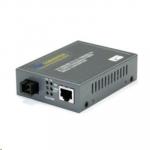 CTS Fast Ethernet WDM Converter TX:1550nm 10/100Base-TX RJ45 to 100Base-FX SC Single-Mode 20Km, RX:1310nm,