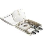 Dynamix FWEIO-12 12 Core Fibre Termination   Enclosure Indoor/Outdoor, UV Stabilised Plastic.