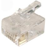 Dynamix RJ-11-20 RJ-11 Plug 20pc Bag         6P4C Modular Plug. 3 micron.