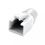 Dynamix SRB-75-WHT-20 Strain Relief Boot, White, 20 Pack, Suited for Cat6A Shielded Cable