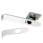 Edimax 10/100/1000 PCI Express     Gigabit Network Adapter RJ45. PCI Express x1 slotcompliant.Comeswith half height bracket