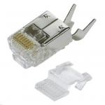 HyperLink Technologies TDS8PC5 Cat5e Shielded RJ45 Plug with Strain Relief