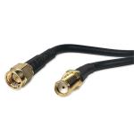 Go Wireless Coaxial Cable - 2m SMA-Male to SMA-Female Bulkhead - LLC200 - 50 Ohm