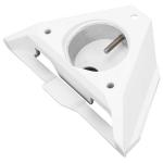 HLLS STLM-0119 Starlink mini pole adaptor / flat mount Supports pole diameter: 30mm to 50mm