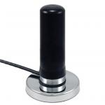 L-com HG72703UR-NMOB Omni DAS Antenna with Magnetic Base - Black - SMA Male Connector - 3dBi 698-960/1710-2700 MHz