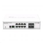 MikroTik CRS112-8G-4S-IN 8 x Gigabit Ethernet layer 3 Smart Switch, with 4x SFP ports