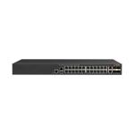 Ruckus ICX7150-24P-2X10G ICX 7150 Switch,24x 10/100/1000 PoE+ ports,2x 1G RJ45 uplink-ports,2x 1GSFPand 2x 10G SFP+ uplink-ports upgradable to 4x 10G SFP+ with license  370W PoE budget,basic L3 (static routing and RIP)