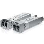 Ubiquiti UACC-OM-MM-10G-D Multi-mode, duplex fiber transceiver module, 2-Pack, 10Gbps SFP+, LC, 850nm, 300m