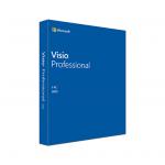 Microsoft Visio Professional 2019 Retail Box ( Medialess )