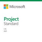 Microsoft Project Standard 2021 Digital License , 1 PC,