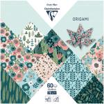 Clairefontaine C95372C Clairefontaine Origami Paper Herbarium 15x15cm 60sh