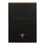 Clairefontaine 102636C Flying Spirit Clothbound Notepad A5 Black
