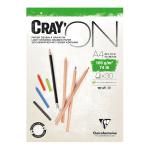 Clairefontaine 975027C CrayON Pad A4 160g 30sh
