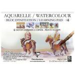 Clairefontaine 975148C Etival Pad Horses A4 300g 12sh