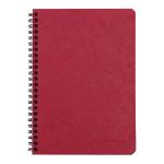 Clairefontaine 785362C Age Bag Spiral Notebook A5 Lined Red