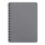Clairefontaine 785365C Age Bag Spiral Notebook A5 Lined Grey