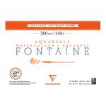Clairefontaine 96345C Fontaine Hot Press Pad 26x36cm 300g 20sh