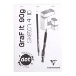 Clairefontaine 96653C GRAFiT Pad A4 Dotted Assorted
