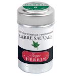 Herbin 20137T  Writing Ink Cartridge Lierre Sauvage, Pack of 6