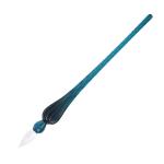 Herbin 21437T  Round Glass Pen 18cm Emerald