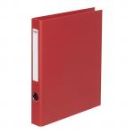 Icon Ringbinder Linen A4 2D - 26mm - Red