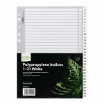 Icon PP Indices 1-31 - White