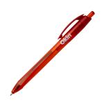 Icon IBPTRIRED Icon Ballpoint Retractable Pen Triangular Red