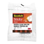 3M AB010623986 Scotch Sticky Tape 502 18mm x 33m