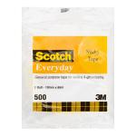 3M 10177 Scotch Everyday Tape 500 18mm x 66m