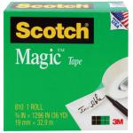 3M 10183 Scotch Magic Tape 810 19mm x 33m