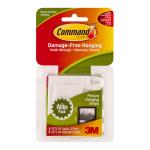 3M XA006812540 Command Picture Hanging Strips 17203 Assorted White, Pack of 12 Sets