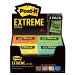 3M AB010623606 Post-it Extreme Notes 2Pk Assorted colours random colours will be picked