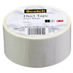 3M 70007024246 Scotch Expressions Duct Tape 920-WHT-C 48mm x 18.2m Pearl White