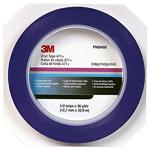 3M 70006767894 Vinyl Tape 471+, Indigo, 3 mm x 33 m, 5.3 mil, 144 Rolls/Case, PN6404 Individually Wrapped Conveniently Packaged