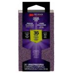 3M 24003TRI-XC-B Pro Grade Sanding Block Sponge  36 Grit