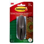 3M 11184 Command Outdoor Hook 17083BZ-AWES Large Metallic Bronze