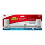 3M 11341 Command Bath Hand Towel Bar BATH41-SN-ESF Satin Nickel
