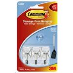 3M Command Utensil Wire Hooks Clear